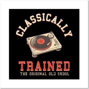 Classically Trained Vinyl Record Gift Posters and Art